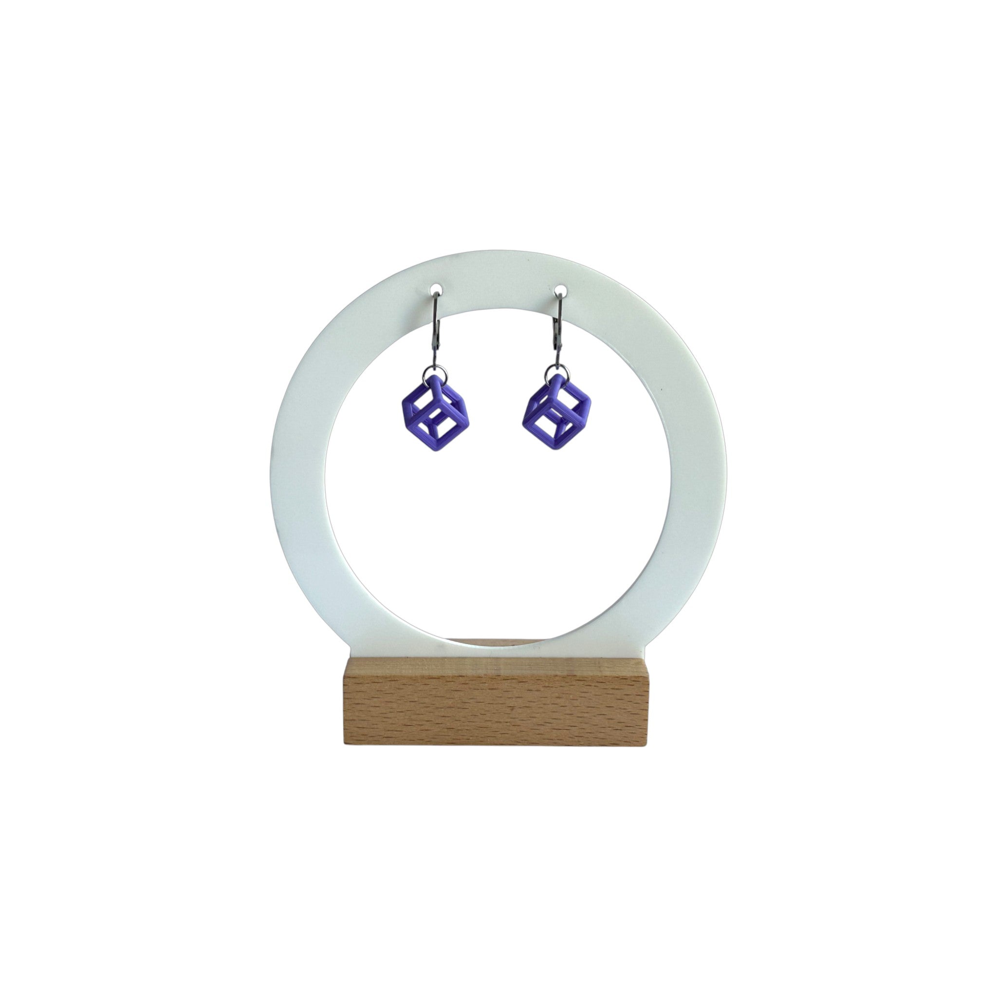 Aéra - Boucle Pendante - Cube