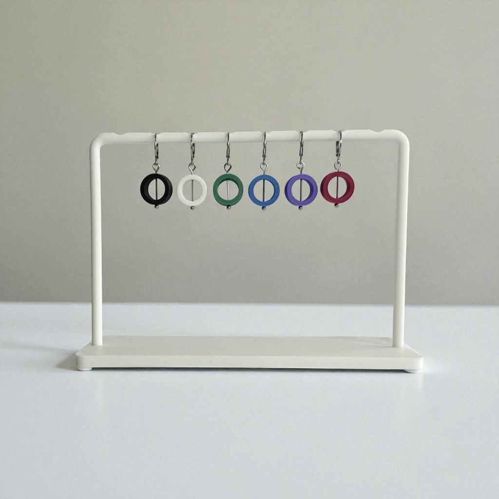 Orba - Boucles d'oreilles pendantes - Anneaux ouverts